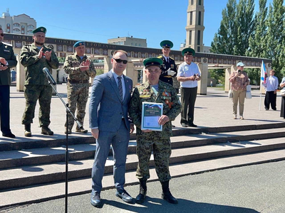 Александр Даренков поздравил пограничников с 107-й годовщиной образования Пограничных войск